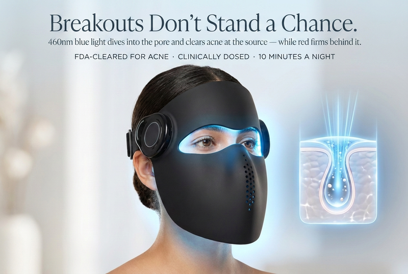 Velove LaserPro 4 — blue light clears acne at the source