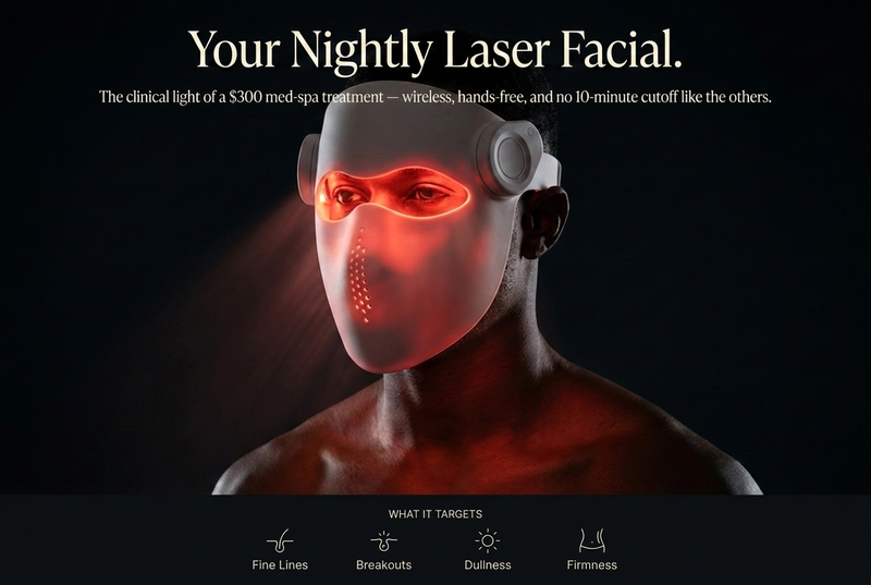 Velove LaserPro 4 — your nightly at-home laser facial