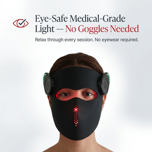 Eye-safe medical-grade light, no goggles needed